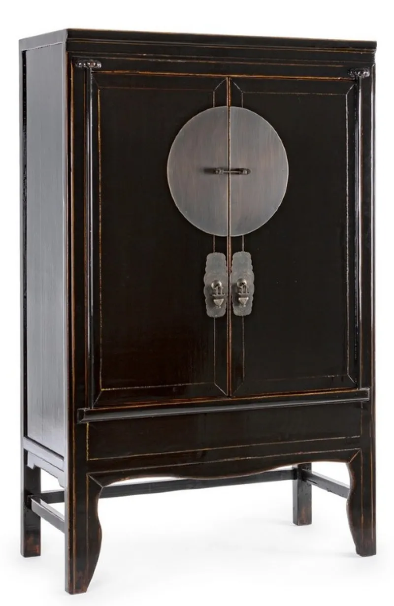 Discount Bizzotto ARMADIO IN LEGNO NERO - JINAN