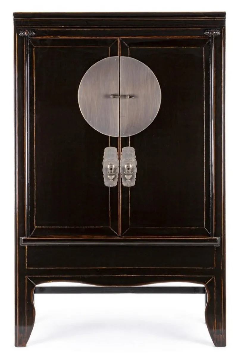 Discount Bizzotto ARMADIO IN LEGNO NERO - JINAN