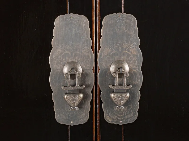 Discount Bizzotto ARMADIO IN LEGNO NERO - JINAN