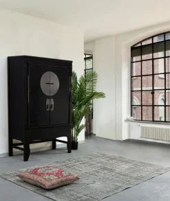 Discount Bizzotto ARMADIO IN LEGNO NERO - JINAN