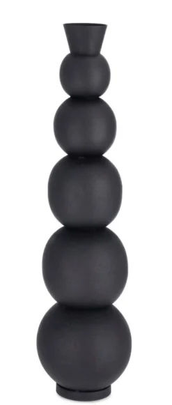 Online Bizzotto BOTTIGLIA DECORATIVA RIDHI NERO H76