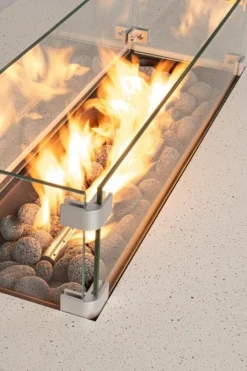 Sale Bizzotto CAMINO A GAS WOLKE BEIGE 110X65