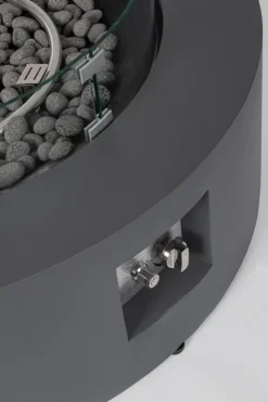 Hot Bizzotto CAMINO A GAS WOLKE GRIGIO SCURO D104