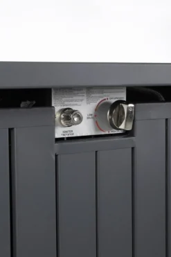 Bizzotto CAMINO A GAS WOLKE GRIGIO SCURO 109X59