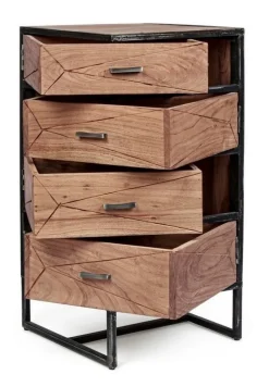 New Bizzotto CASSETTIERA IN LEGNO - EGON