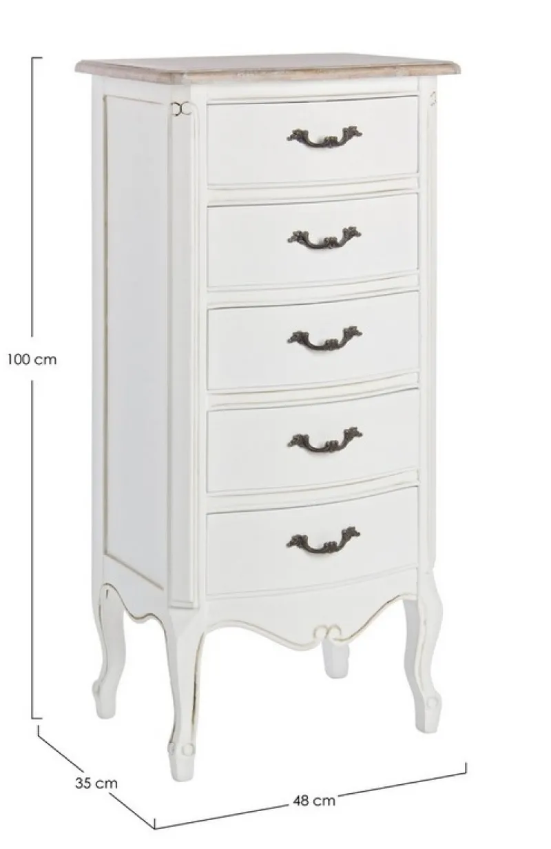 Outlet Bizzotto CASSETTIERA IN LEGNO - JUSTINE