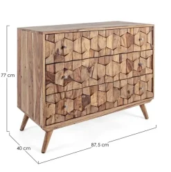 New Bizzotto CASSETTIERA IN LEGNO - KANT