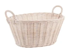 Bizzotto CESTO 2M NARRA OVALE SBIANCATO
