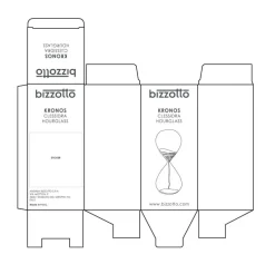 Bizzotto CLESSIDRA KRONOS ARGENTO-BIANCO H19,2