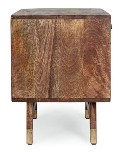 Hot Bizzotto COMODINO IN LEGNO - DHAVAL