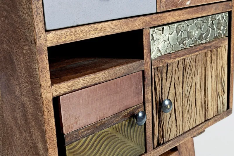 Hot Bizzotto COMODINO IN LEGNO - DHAVAL