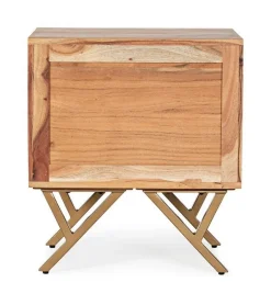 Clearance Bizzotto COMODINO IN LEGNO - RAIDA