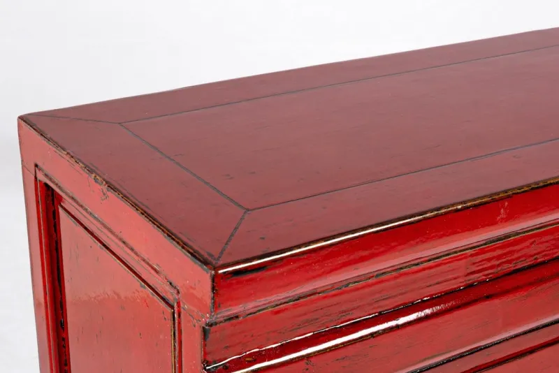 Sale Bizzotto CONSOLLE IN LEGNO ROSSO - JINAN