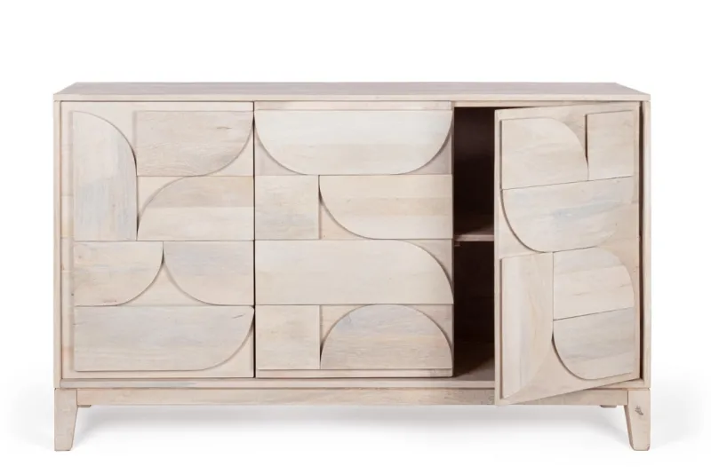 Online Bizzotto CREDENZA 3 ANTE IN LEGNO - ARCHITA