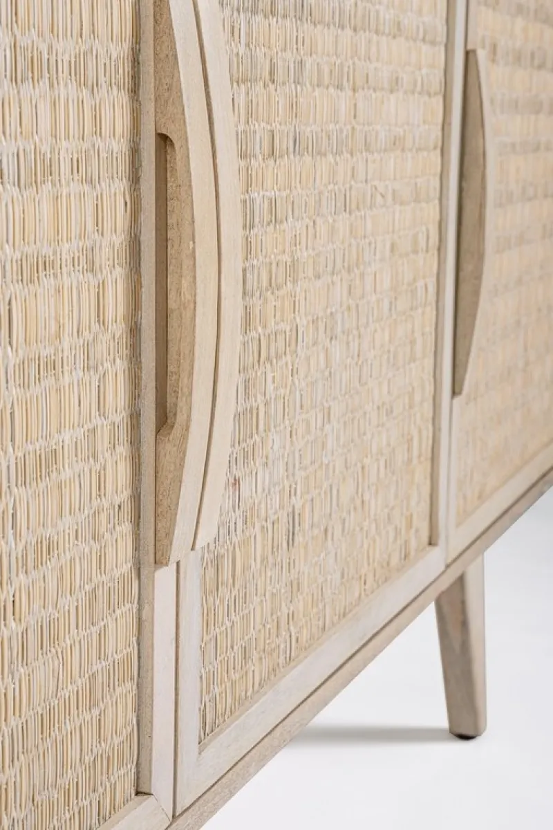 Clearance Bizzotto CREDENZA 3 ANTE IN LEGNO - SAHANA