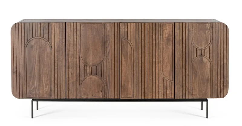 Outlet Bizzotto CREDENZA 4 ANTE IN LEGNO - ORISSA