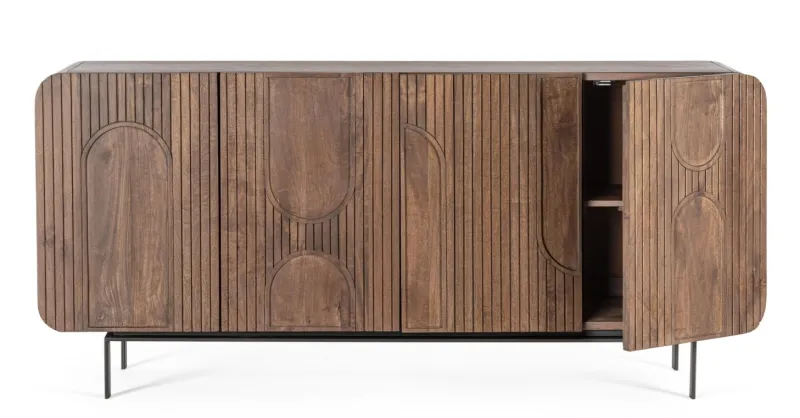 Outlet Bizzotto CREDENZA 4 ANTE IN LEGNO - ORISSA