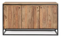 Outlet Bizzotto CREDENZA 3 ANTE IN LEGNO SHEESHAM - NARTAN