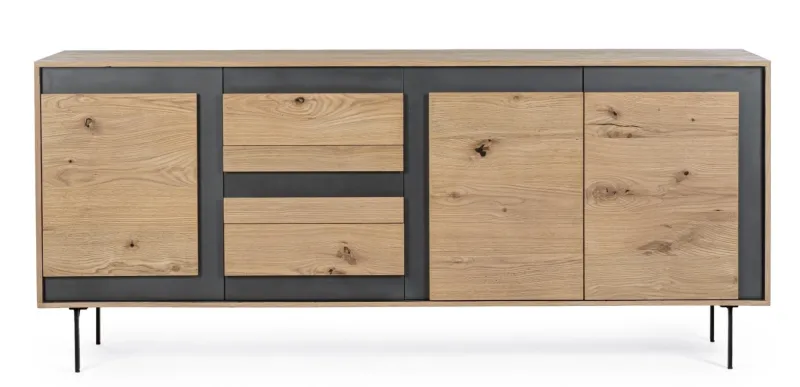 Bizzotto CREDENZA 3 CASSETTI IN LEGNO - STANWOOD