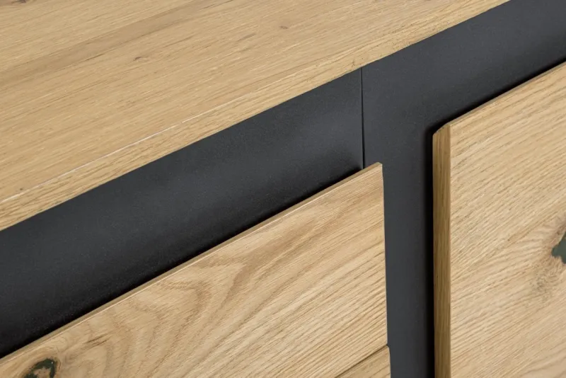 Bizzotto CREDENZA 3 CASSETTI IN LEGNO - STANWOOD