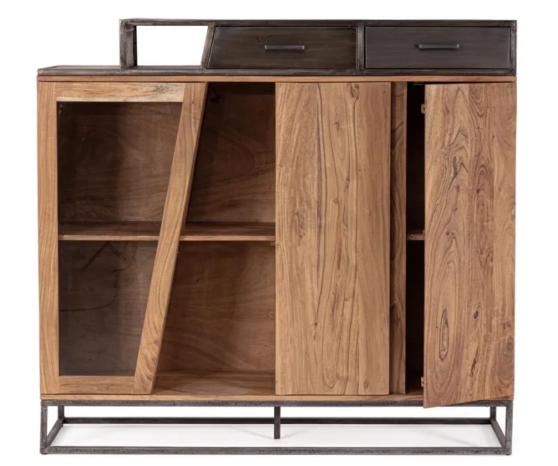 Discount Bizzotto CREDENZA ALTA IN LEGNO - JANAK