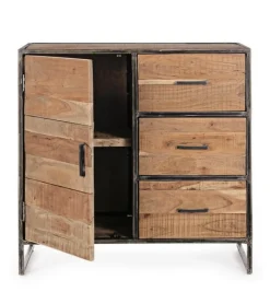 New Bizzotto CREDENZA IN LEGNO 1 ANTA - ELMER