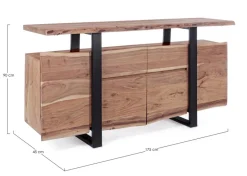 Online Bizzotto CREDENZA IN LEGNO - ARTUR