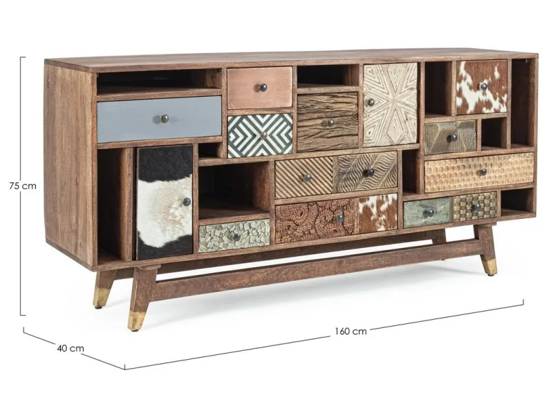 Best Bizzotto CREDENZA IN LEGNO - DHAVAL