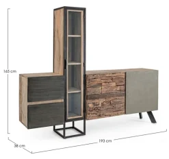 Sale Bizzotto CREDENZA IN LEGNO - MANCHESTER