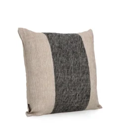 Clearance Bizzotto CUSCINO MANPUR NERO NATURALE 45X45