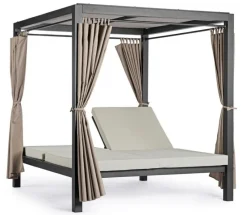 New Bizzotto DAYBED IN ALLUMINIO ANTRACITE - DREAM