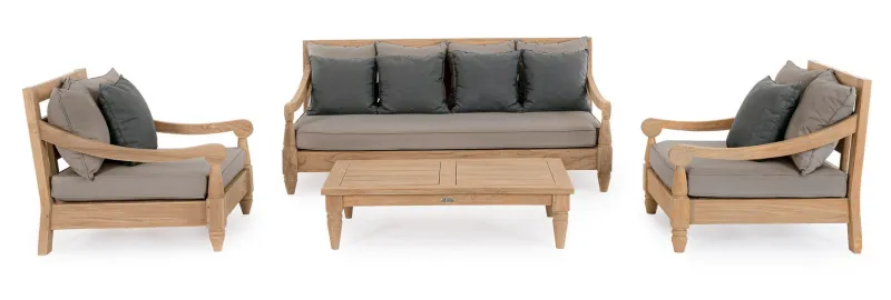 New Bizzotto DAYBED IN TEAK SFODERABILE - BALI FSC