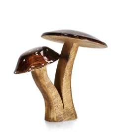 Online Bizzotto DECOR FUNGO 2F JASPER STAND MARRONE-NAT