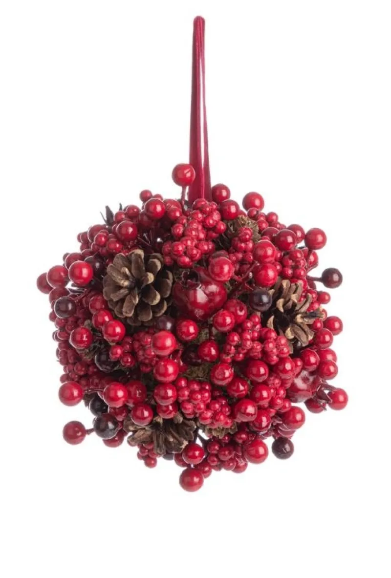 Bizzotto DECOR SFERICA JODENE C-BACCA ROSSO D16