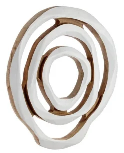 Best Bizzotto DECORAZIONE PARETE LENWOOD BIANCA L