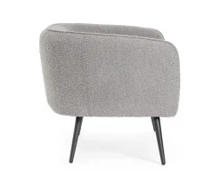 Online Bizzotto DIVANO 2 POSTI EFFETTO BOUCLE' GRIGIO - AVRIL