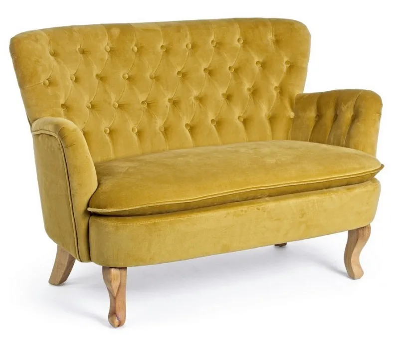 Online Bizzotto DIVANO COLOR SENAPE - ORLINS