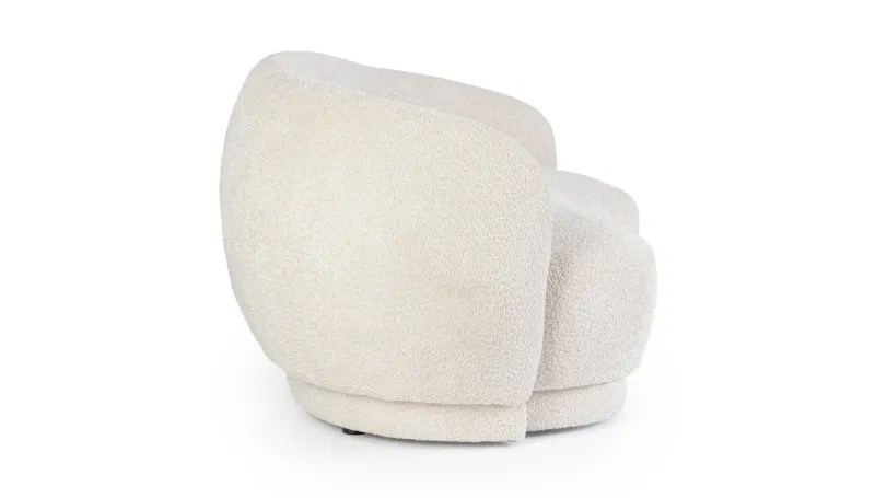 Best Bizzotto DIVANO EFFETTO BOUCLE' NATURALE - TECLA