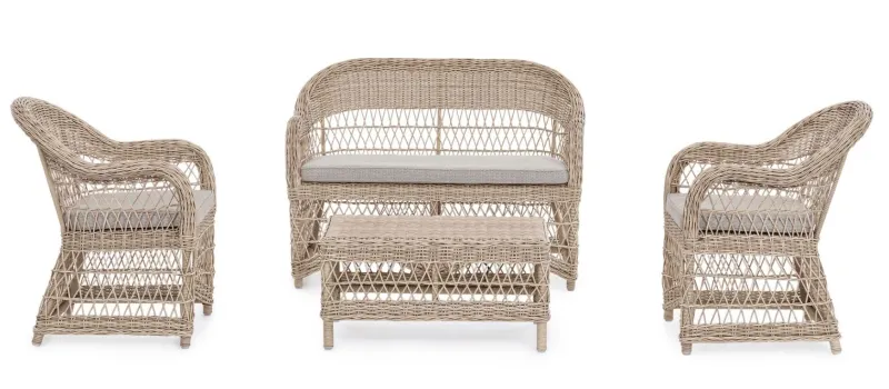 Discount Bizzotto DIVANO IN ALLUMINIO - JUPITER