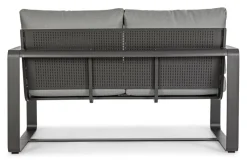 Clearance Bizzotto DIVANO IN ALLUMINIO ANTRACITE YK13 - MERRIGAN