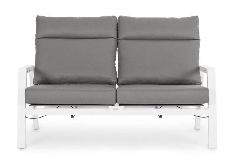 New Bizzotto DIVANO IN ALLUMINIO BIANCO JX11 - KLEDI