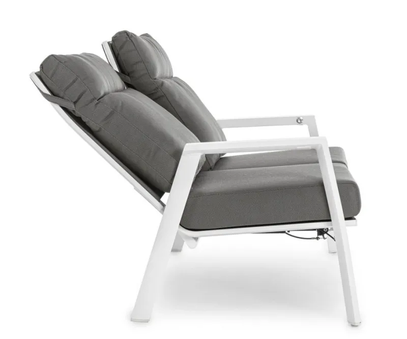 New Bizzotto DIVANO IN ALLUMINIO BIANCO JX11 - KLEDI
