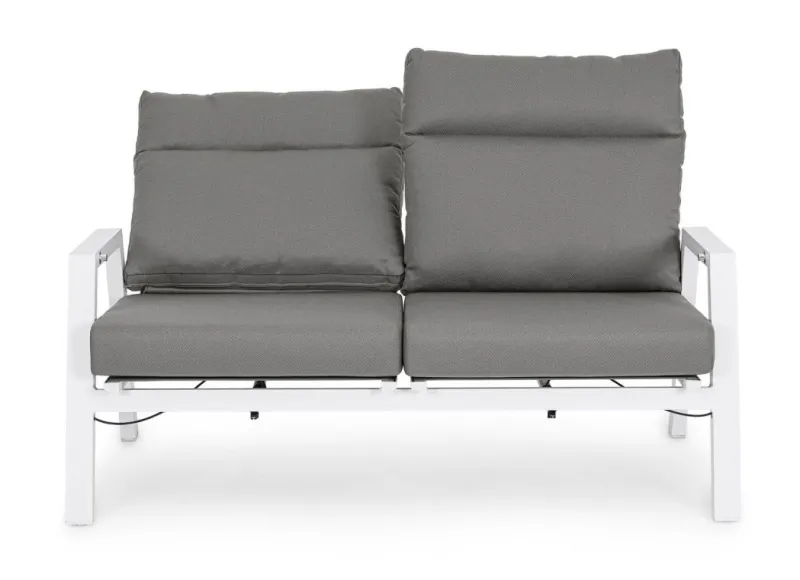 New Bizzotto DIVANO IN ALLUMINIO BIANCO JX11 - KLEDI