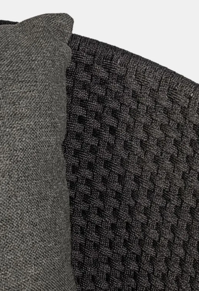 Best Bizzotto DIVANO IN CORDA PER ESTERNO ANTRACITE- COACHELLA