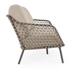 Discount Bizzotto DIVANO 2-3P C-C IVISSA ANTRACITE