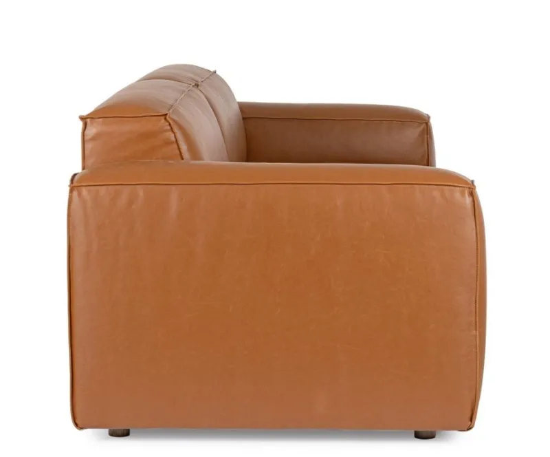 Hot Bizzotto DIVANO 3P JOSEPH COGNAC