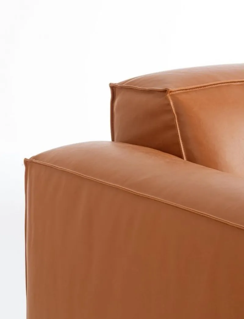 Hot Bizzotto DIVANO 3P JOSEPH COGNAC