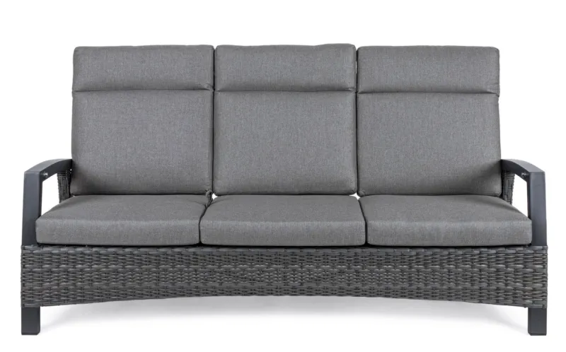 Hot Bizzotto DIVANO RECLINABILE IN ALLUMINIO ANTRACITE JX55 - BRITTON