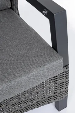 Hot Bizzotto DIVANO RECLINABILE IN ALLUMINIO ANTRACITE JX55 - BRITTON