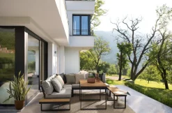 Outlet Bizzotto FODERA CUSCINO ESTERNO BHAJAN GRIG 45X45